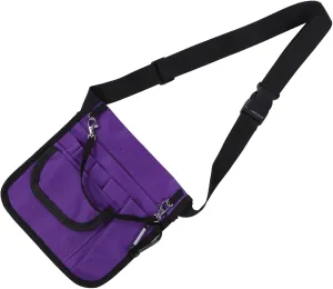 Medical Tool Kit Shoulder Bag Oxford Cloth Heavy Duty Tear-resistant Organized Pockets Easy to Carry
