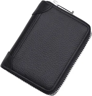 Men Genuine Leather Wallet Blocking Credit Card Holder purse