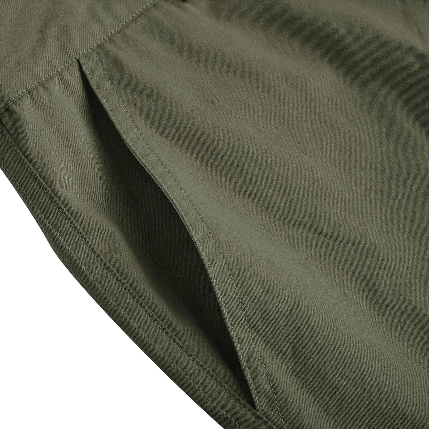 Men's Casual Cargo Pants Loose Fit Hiking Pants Straight Leg Workout Joggers Cotton Sweatpants Cargos