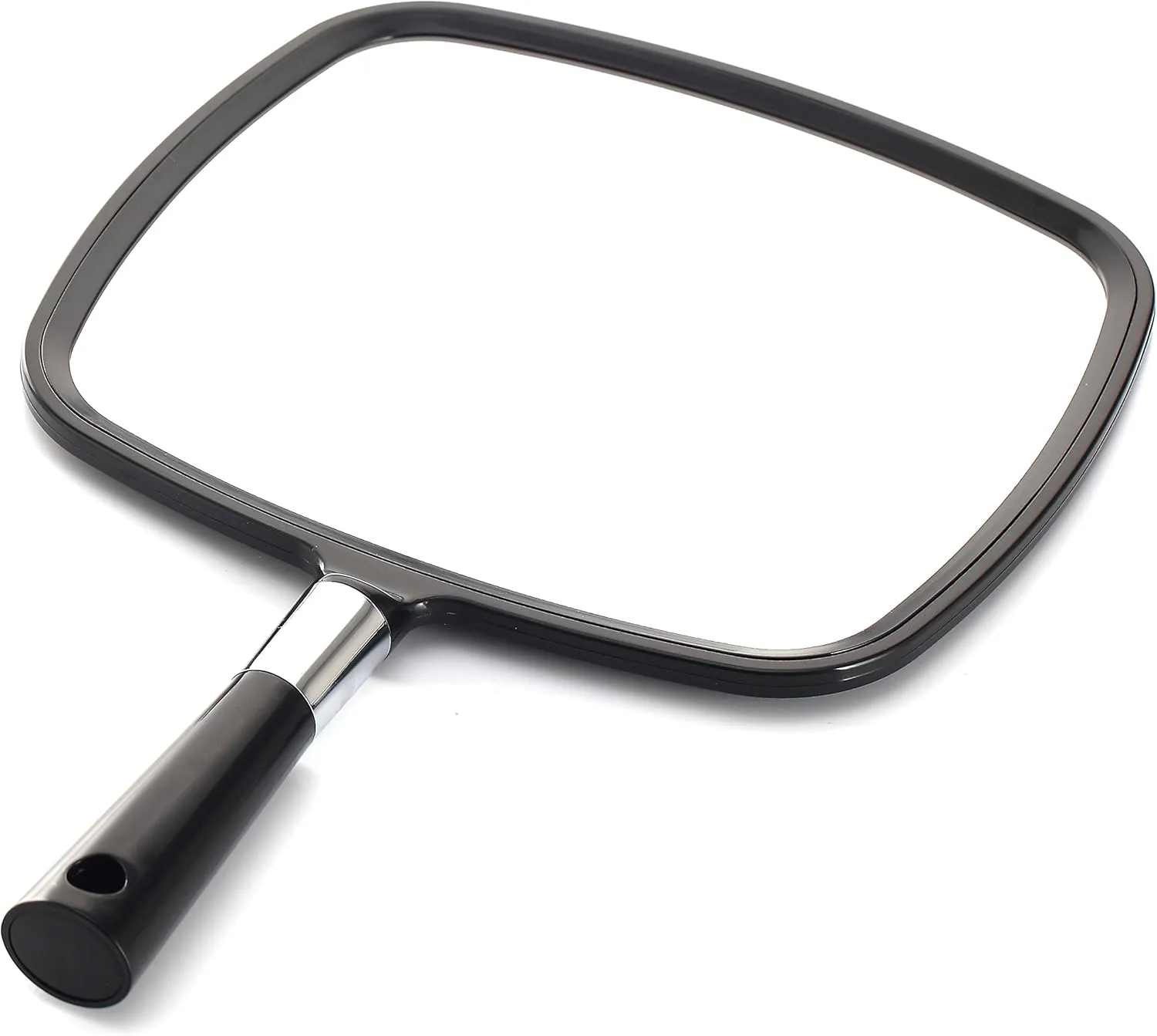 Miss Sweet Handheld Mirror Makeup Mirror (Black)