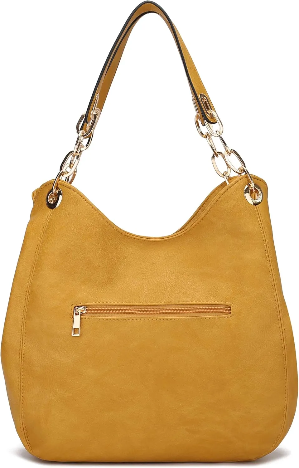 MKF Collection Hobo Bag for Women & Wristlet Wallet, Vegan Leather Shoulder Bag Handbag Purse by Mia K.