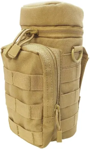 MOLLE Water H20 Hydration Utility Pouch Water Bottle Carrier - TAN