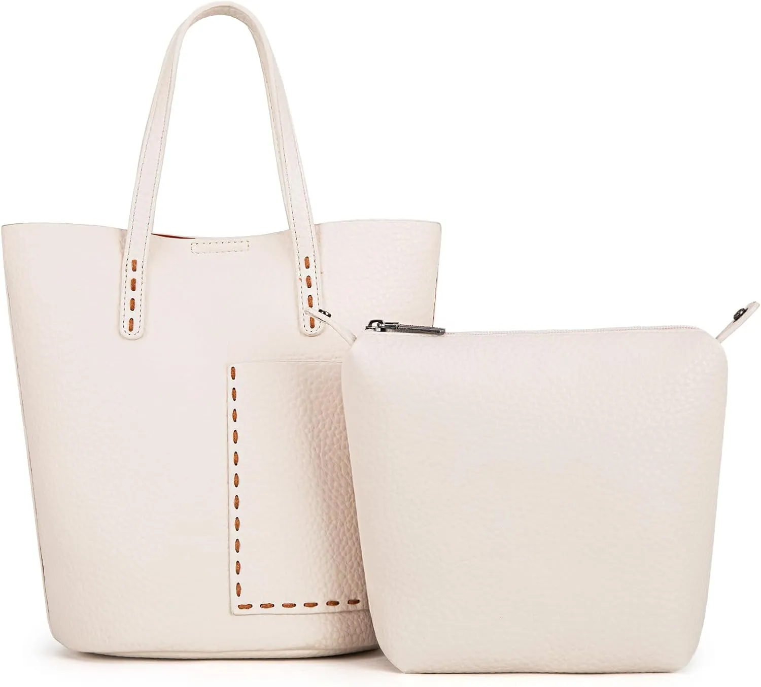 Montana West Small Bucket Purses for Women Top Handle Purses and Satchel Handbags with Cosmetic Bag