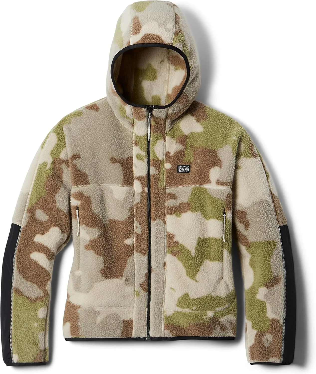 Mountain Hardwear Women's HiCamp Fleece Full Zip Hoody for Hiking, Travel, Backpacking, and Everyday Wear