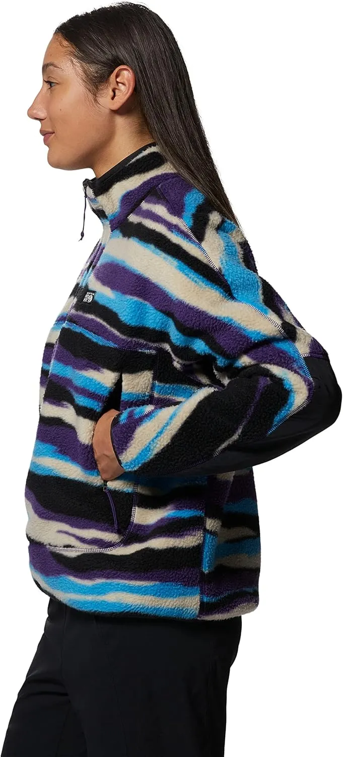 Mountain Hardwear Women's HiCamp Fleece Pullover for Hiking, Travel, Backpacking, and Everyday Wear