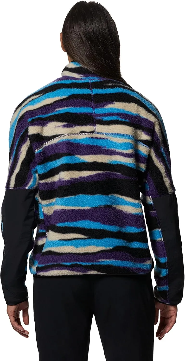 Mountain Hardwear Women's HiCamp Fleece Pullover for Hiking, Travel, Backpacking, and Everyday Wear