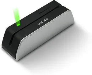 MSR X6 Magnetic Card Reader Writer USB 3-Track Swipe
