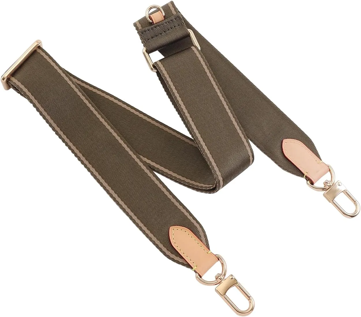 Multi Pochette Accessories Replacement Crossbody Strap Adjustable Wide Canvas Strap for LV Purse Shoulder Bags