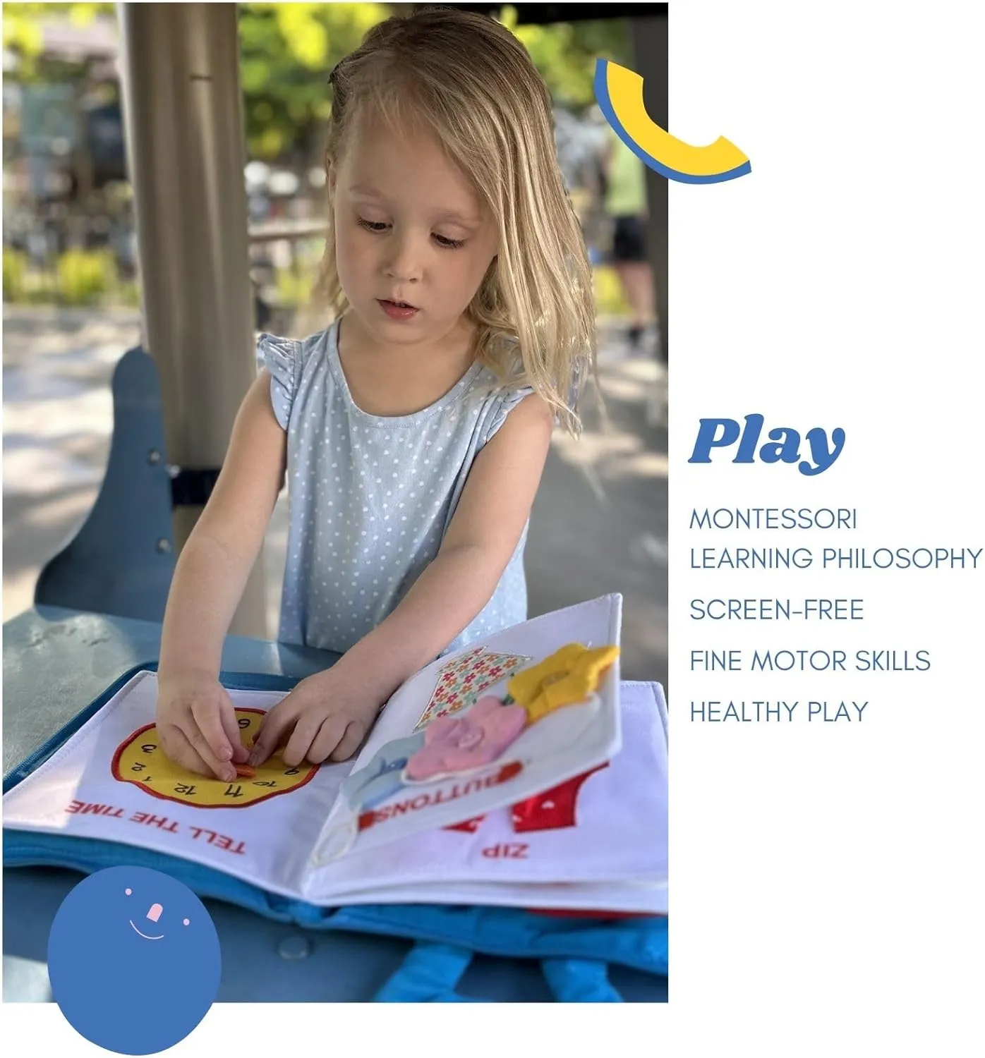 My Quiet Book - Toddler Travel Car Plane Airplane - No Parts to Get Lost - Activity Montessori Board Book, Travel Toys for Toddlers 1-3, Gifts for 1 2 3 4 Year Old Girl, Birthday Gifts Toys Age 2-4