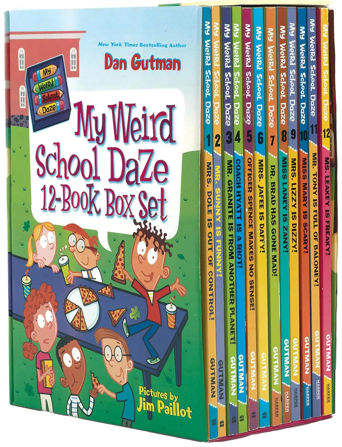 My Weird School Daze 12-Book Box Set: Books 1-12 Paperback – Illustrated, October 1, 2013