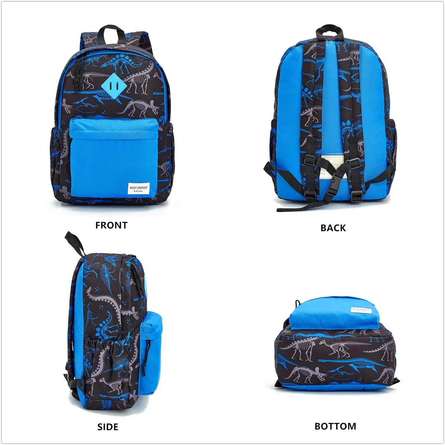 NICE CHOICE Preschool Backpack Kindergarten Little Kid Toddler School Backpacks for Boys and Girls with Chest Strap