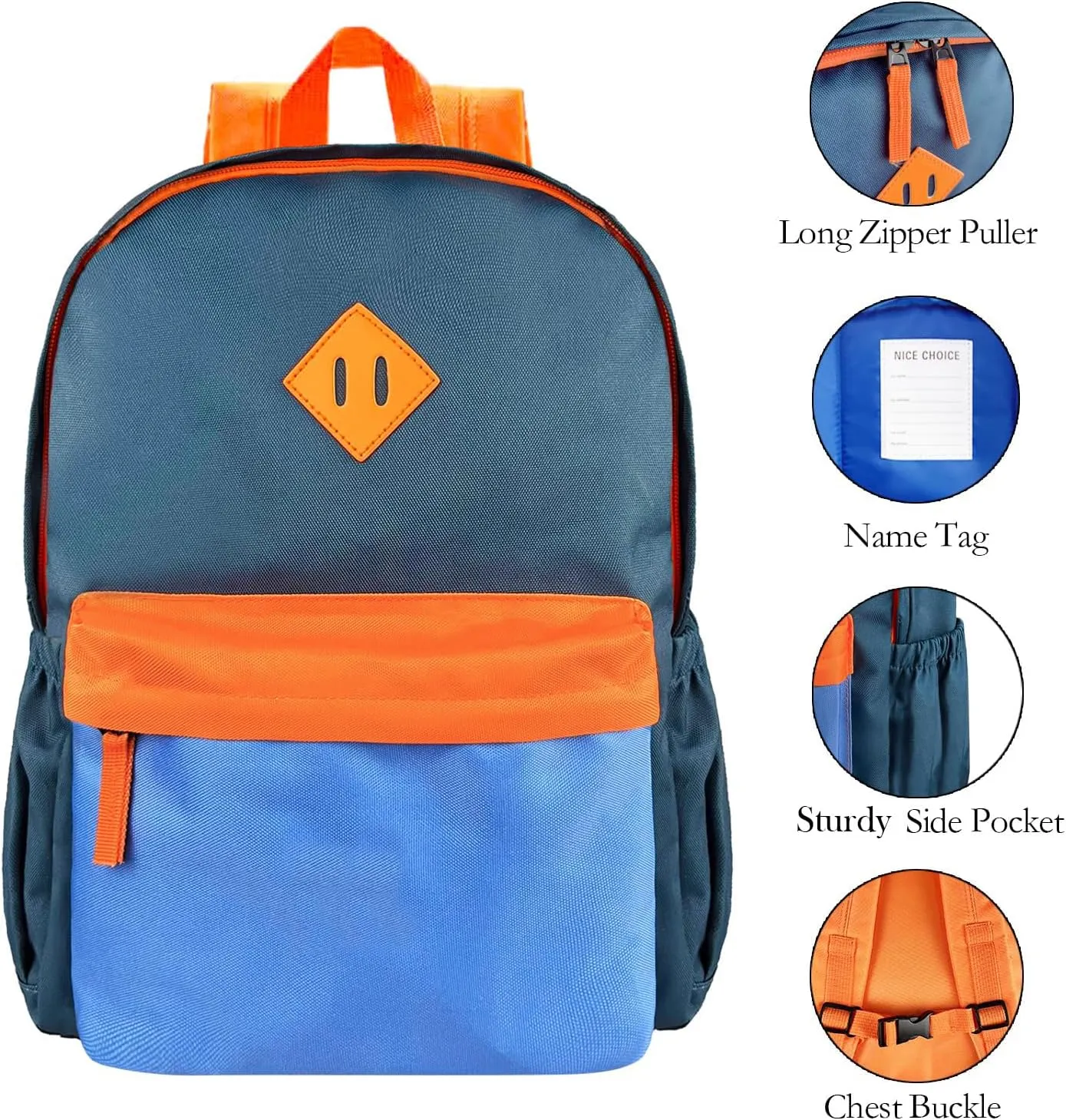 NICE CHOICE Preschool Backpack Kindergarten Little Kid Toddler School Backpacks for Boys and Girls with Chest Strap