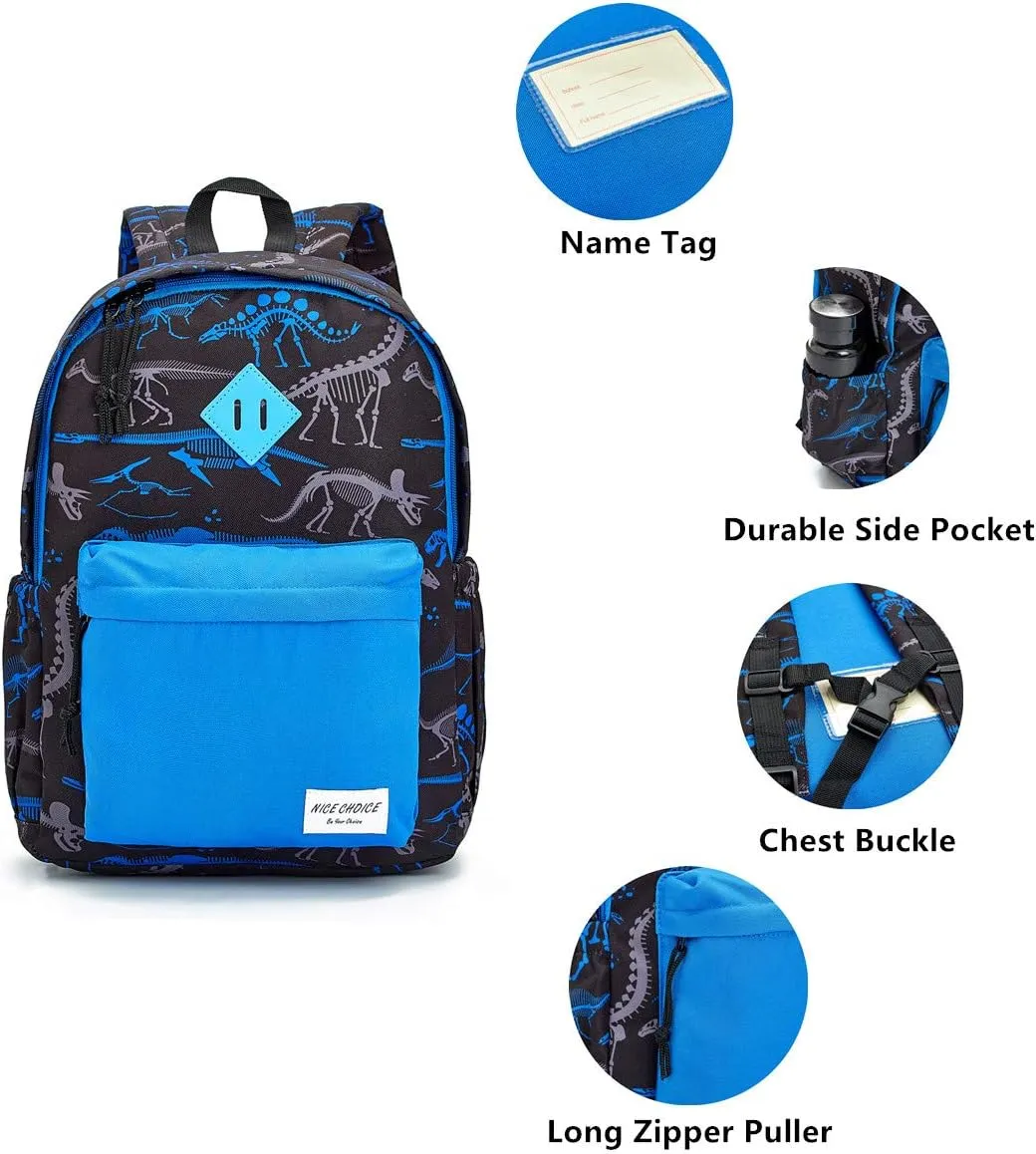NICE CHOICE Preschool Backpack Kindergarten Little Kid Toddler School Backpacks for Boys and Girls with Chest Strap