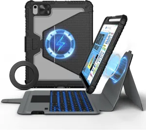 Nillkin iPad 10th Generation Keyboard and Magnetic Stand Magic Case for IPAD 10.9 inch 10th Case, Detachable Backlit Keyboard,Trackpad for iPad A16 2025