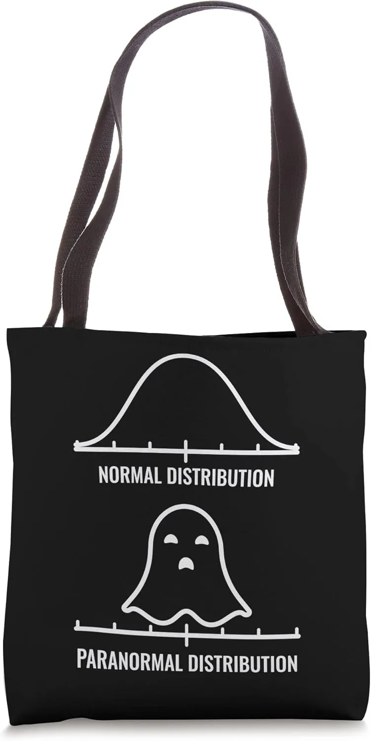 Normal Paranormal distribution School Psychologist math Tote Bag