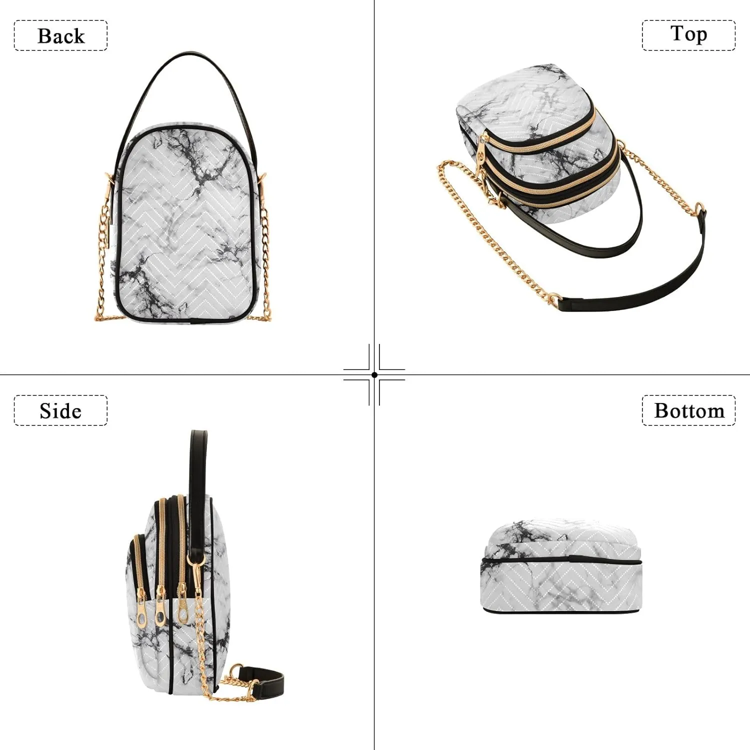 ODAWA Starry Sky Dragonfly Shoulder Crossbody Bag Women Bags Crossbody Fashion Crossbody Bags for Women