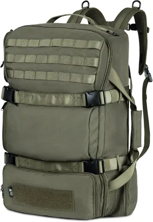 OneTigris BIG BEAR 63L Convertible Backpack Duffle Bag with Shoulder Straps for Camping， Gym, Sports, Travel