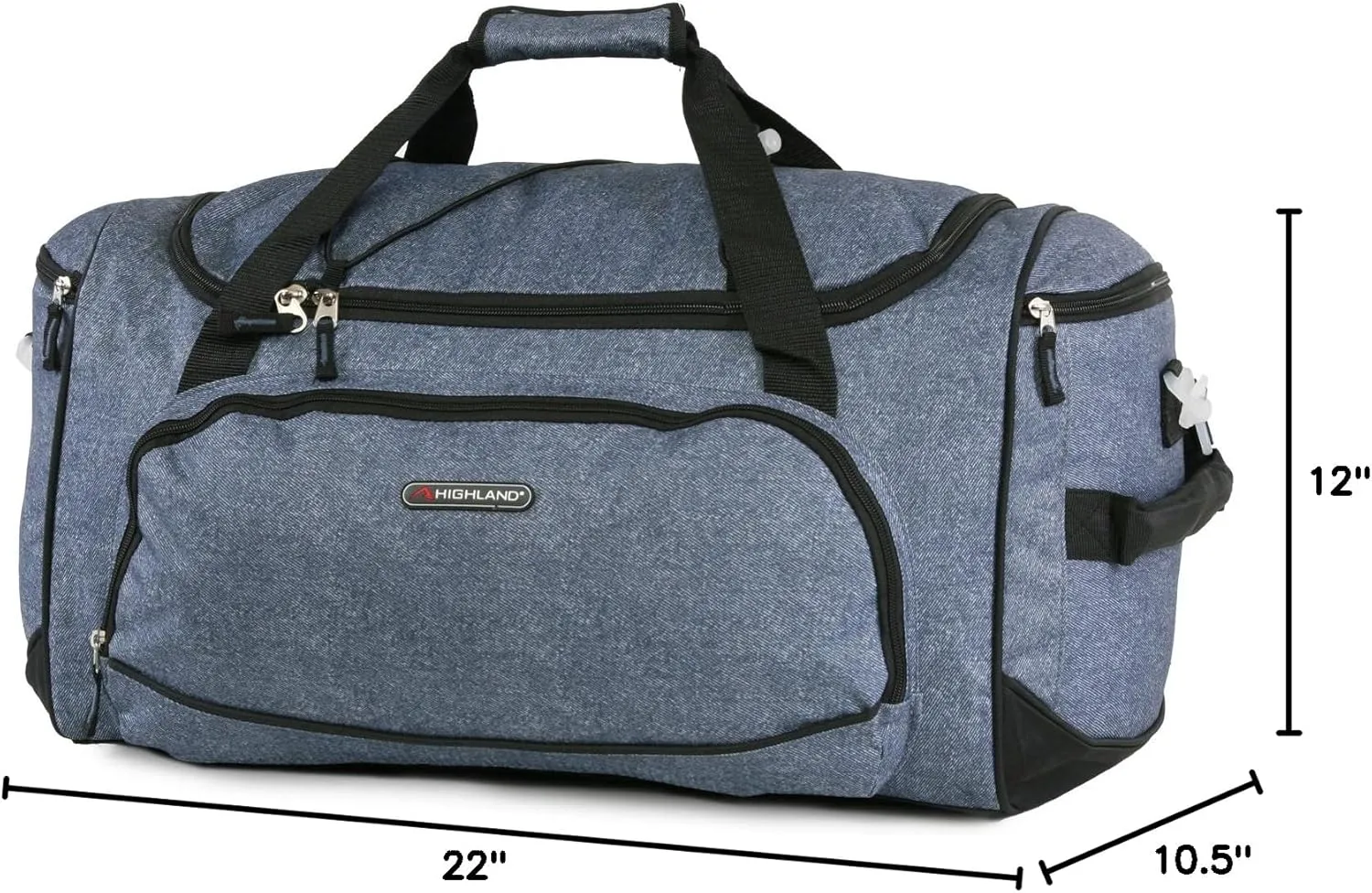 Pacific Coast Signature Women's Medium Travel Duffel Bag, Static Blue, One Size