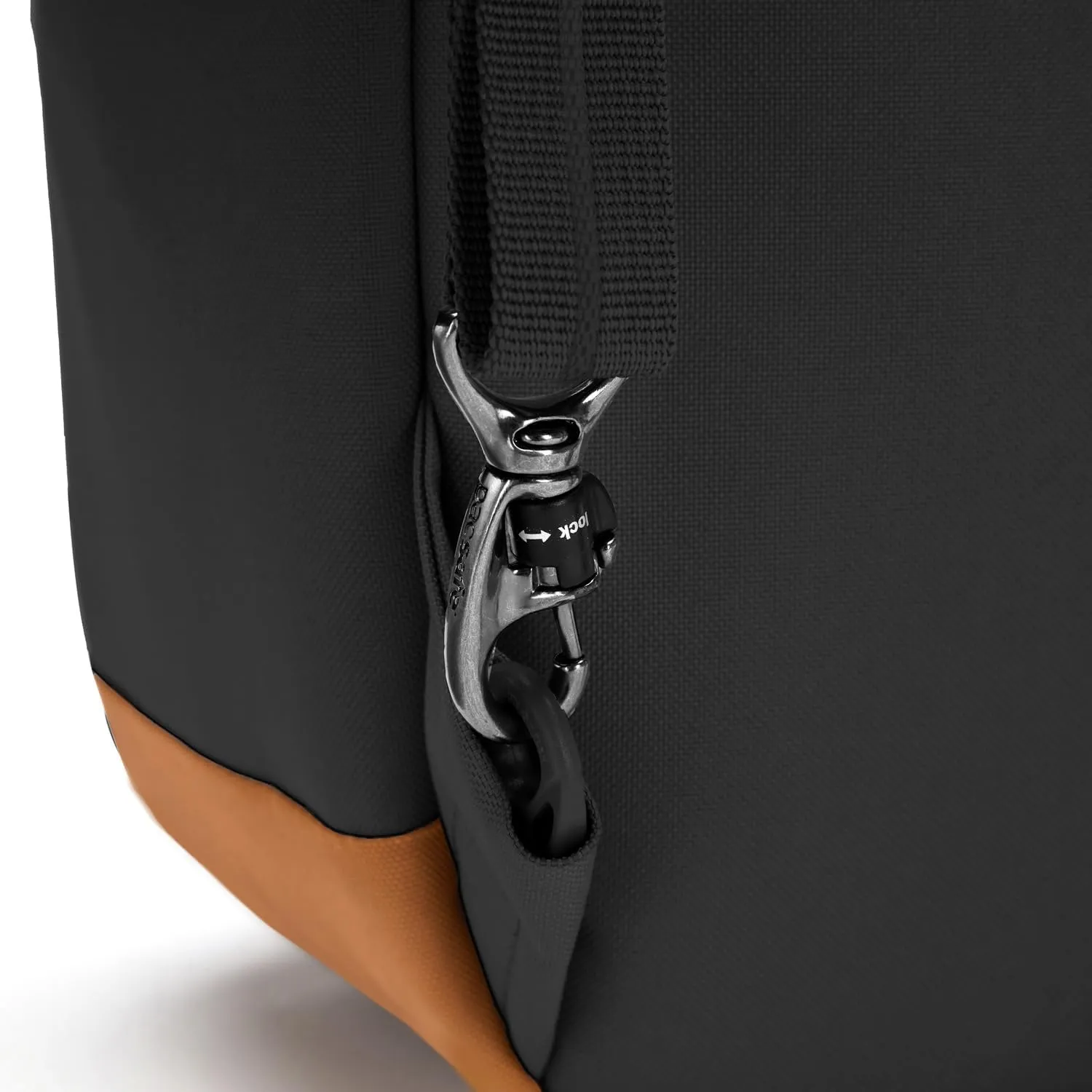 Pacsafe GO 15L Anti Theft Backpack, Jet Black