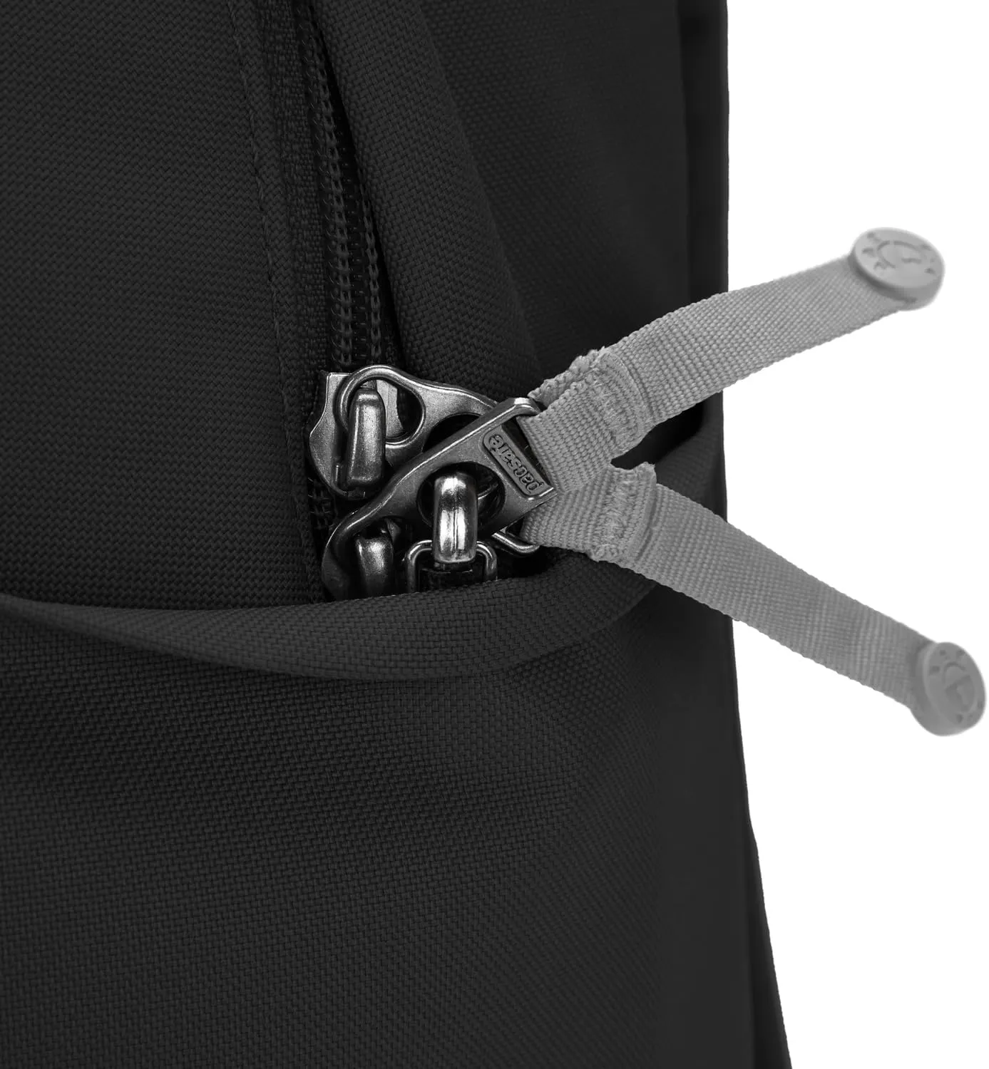 Pacsafe GO 15L Anti Theft Backpack, Jet Black
