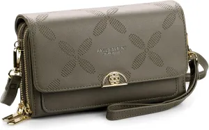 PAULO SERINI® Crossbody bag for Women - Phone Wallet Clutch Handbag - Women’s Wristlet Purses - Birthday Gifts for Women
