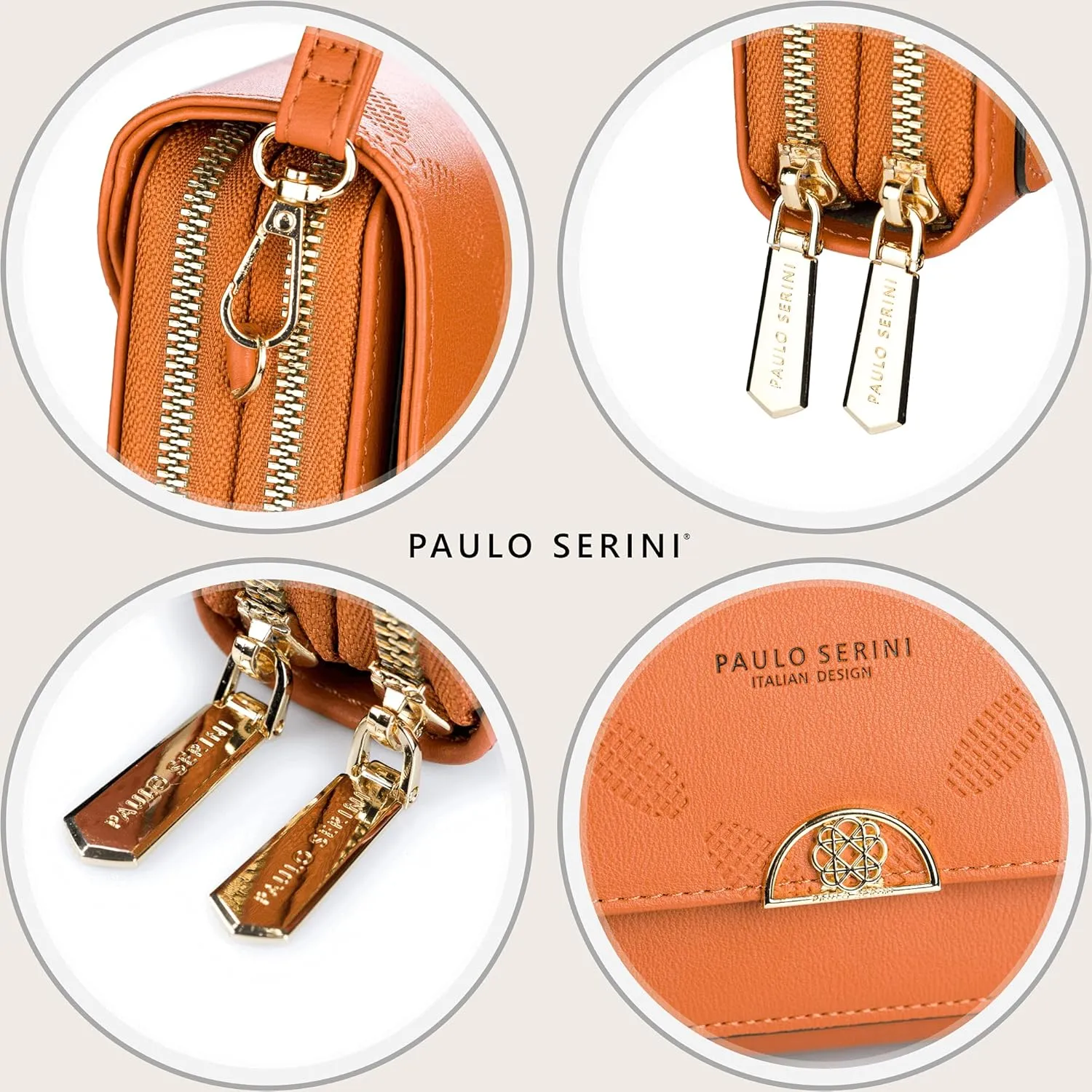 PAULO SERINI® Crossbody bag for Women - Phone Wallet Clutch Handbag - Women’s Wristlet Purses - Birthday Gifts for Women