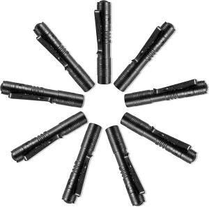 Pen Light Flashlight 10 PCS, LED Pocket Small Flashlight Torch with Clip, Mini Penlight Handheld Insepction Lights for Oudoor Camping Emergency