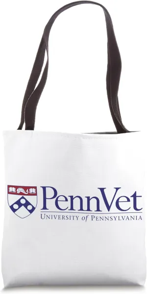 Penn Quakers Penn School of Veterinary Medicine Tote Bag
