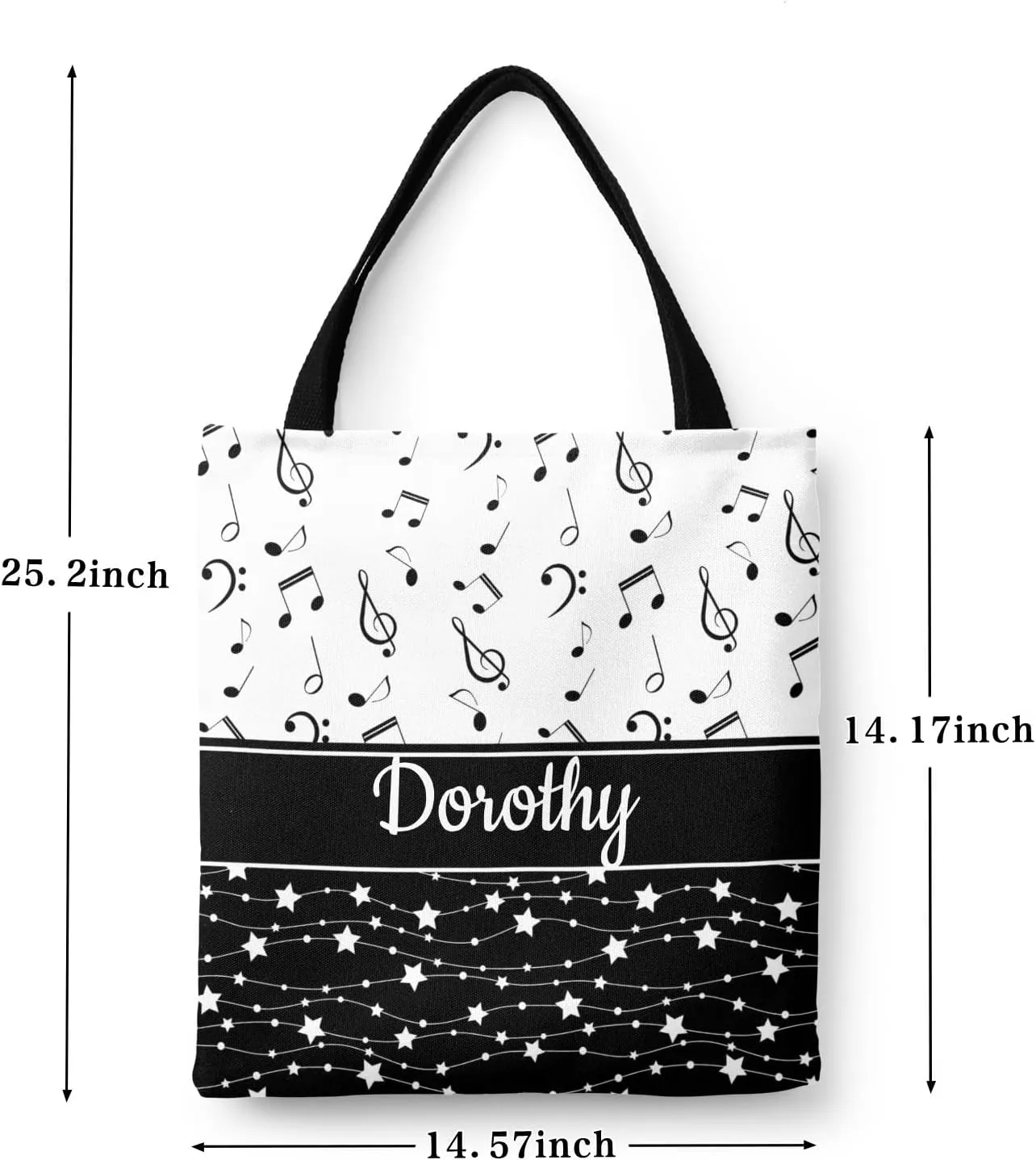 Personalized Lightweight Commuter Bags, Eco-friendly Shopping Bags, Tote Canvas Bags