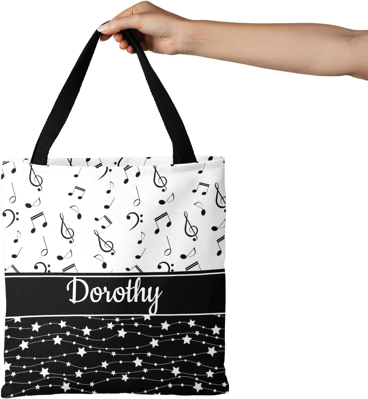 Personalized Lightweight Commuter Bags, Eco-friendly Shopping Bags, Tote Canvas Bags