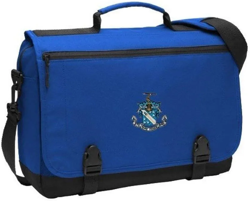 Phi Delta Theta Emblem Briefcase Royal Blue