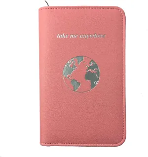 Phone Charging Passport Holder - Travel Wallet with Removable Power Bank holds money, cards, phone, travel docs- RFID Blocking - Compatible with All Phones - Travel Accessories