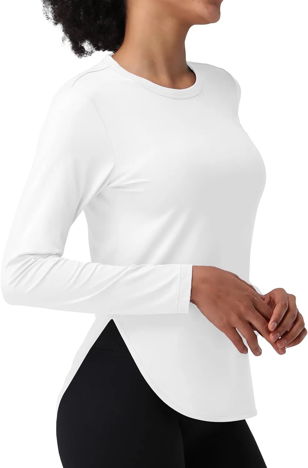 Pioneer Camp Women's Sun Shirts Long Sleeve SPF UPF 50  UV Protection Tops Lightweight Quick Dry for Hiking Running Workout