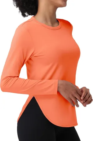 Pioneer Camp Women's Sun Shirts Long Sleeve SPF UPF 50  UV Protection Tops Lightweight Quick Dry for Hiking Running Workout
