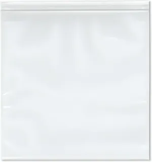 Plymor 10" x 10" (Pack of 100), 6 Mil Industrial Duty Zipper Reclosable Plastic Bags