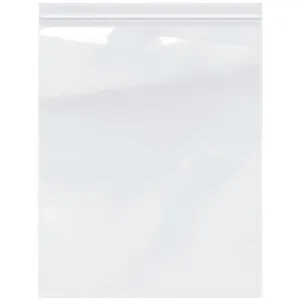 Plymor 12" x 15" (Pack of 100), 4 Mil Heavy Duty Zipper Reclosable Plastic Bags
