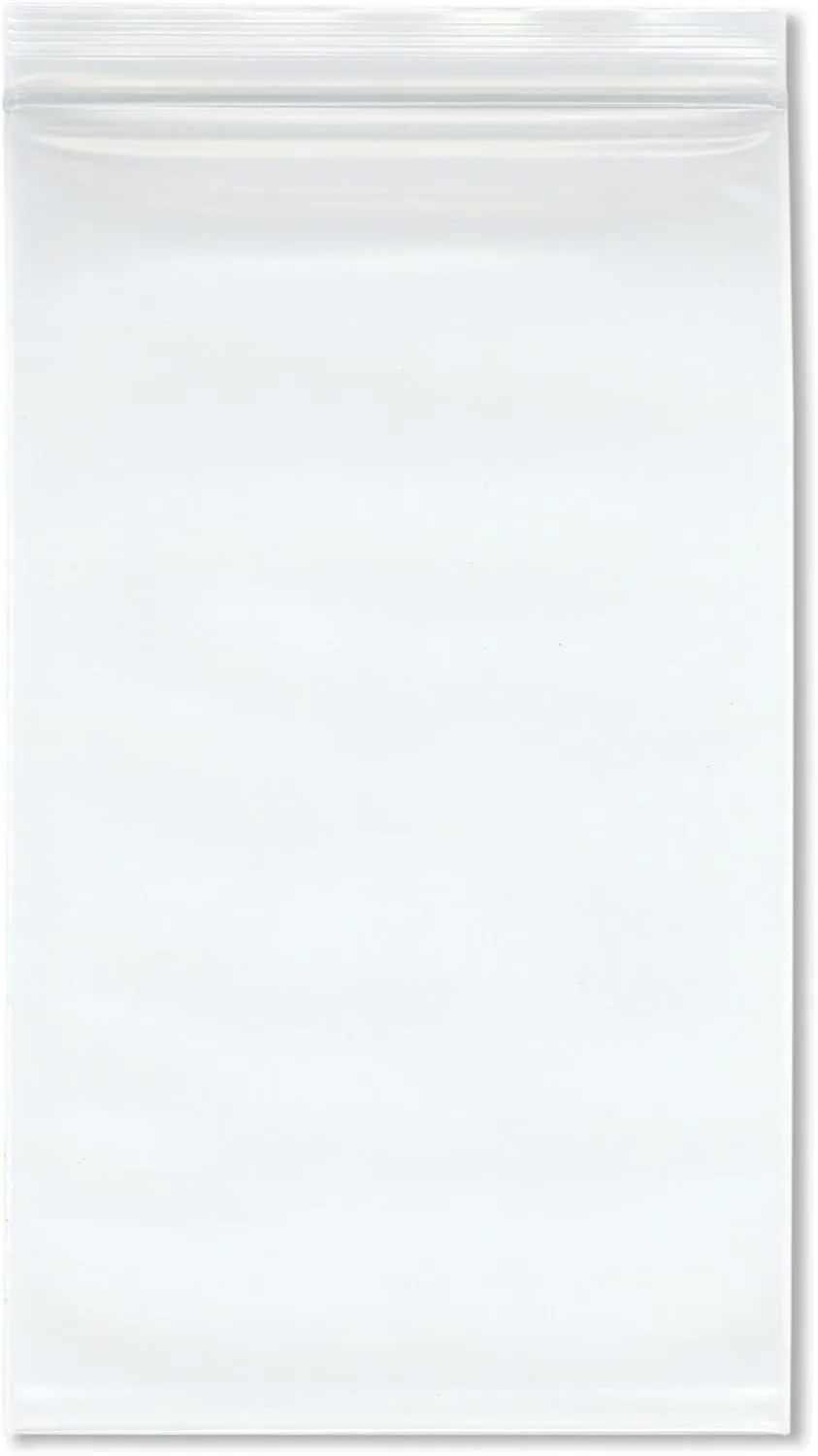 Plymor 7" x 10" (Pack of 100), 6 Mil Industrial Duty Zipper Reclosable Plastic Bags