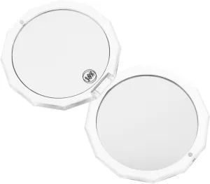 Portable Foldable Makeup Mirror Magnifying Handheld Travel Mirror for Women Compact Dual Sided Design for Pocket Handbag for Go Touch Ups