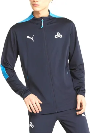 PUMA Mens Cloud9 E7 Replica Jacket Athletic Outerwear Casual - Blue - Size L