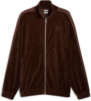PUMA Men's Iconic T7 Oversized Velour Track Jacket
