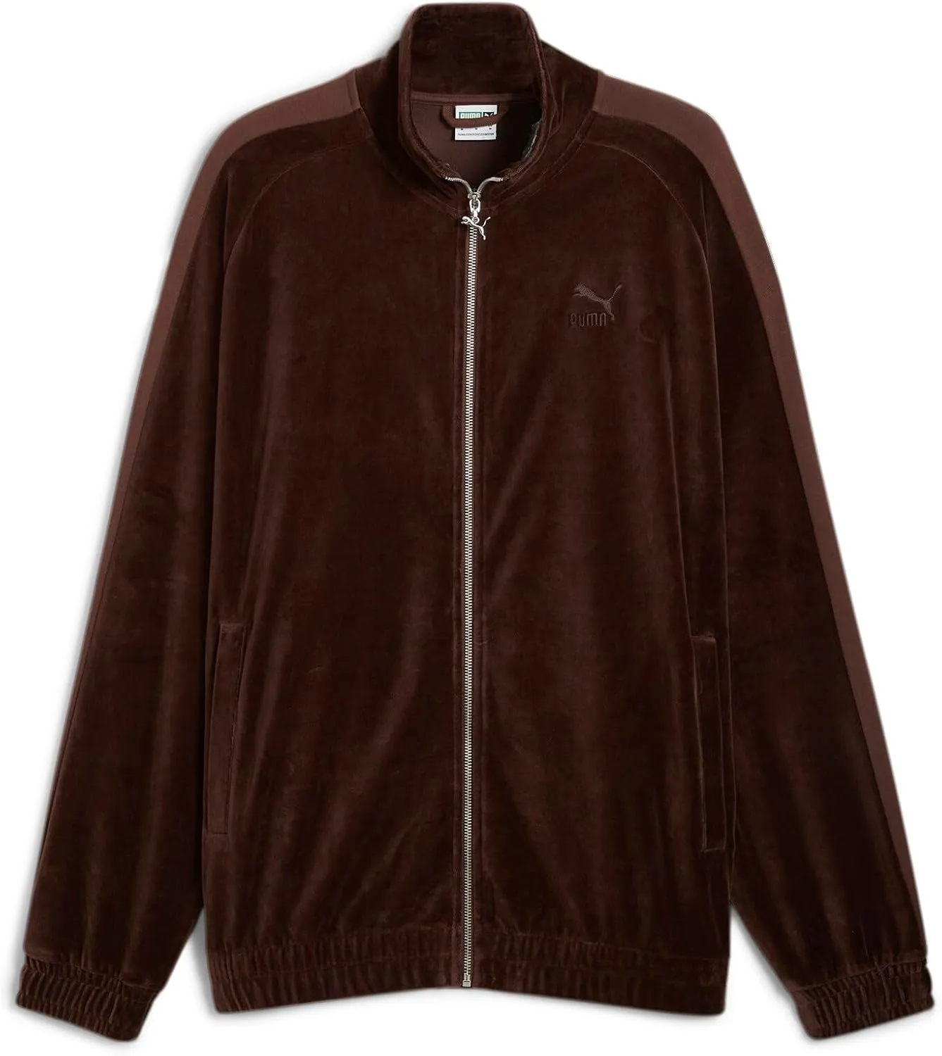 PUMA Men's Iconic T7 Oversized Velour Track Jacket