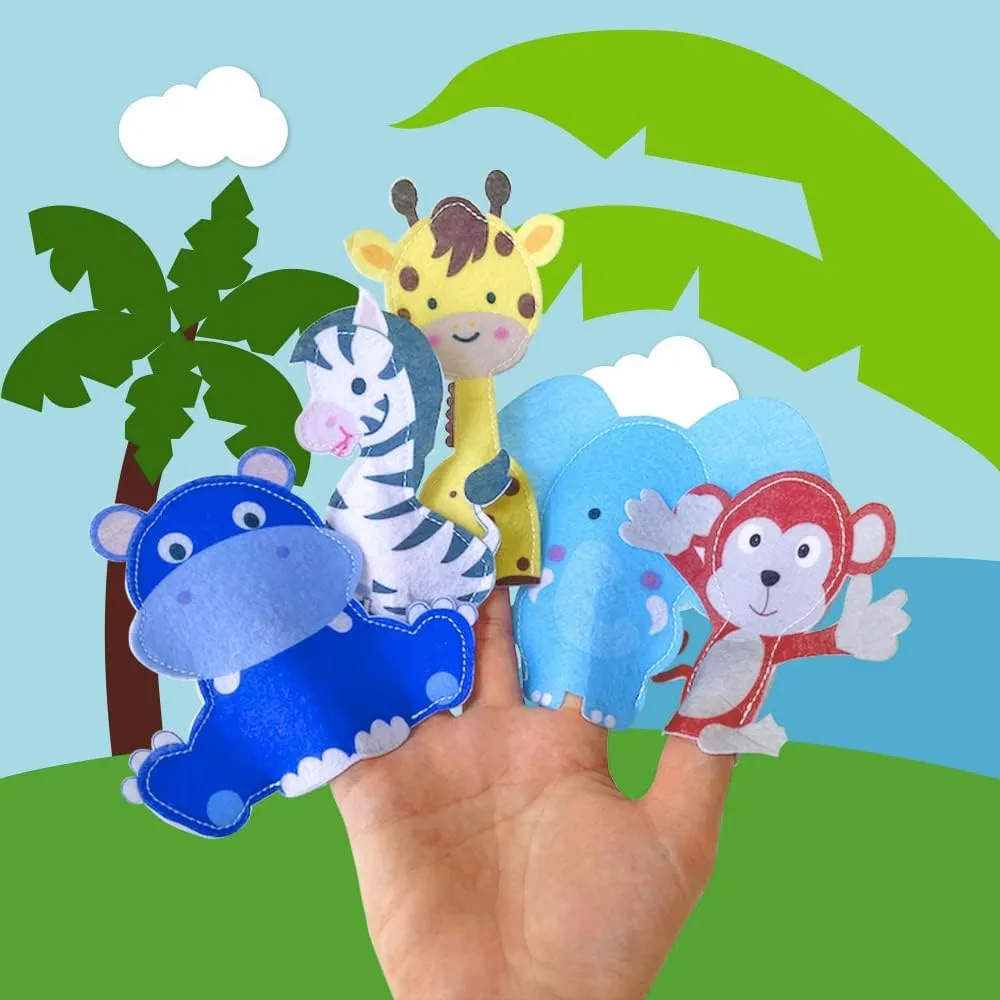 Quiet Book for Toddler - Montessori Kids Quiet Book for Girl & Boy - Activity Travel Toddler Busy Book -Jungle Theme Fabric Book Preschool Educational Toy with Sensory Activities(Jungle)
