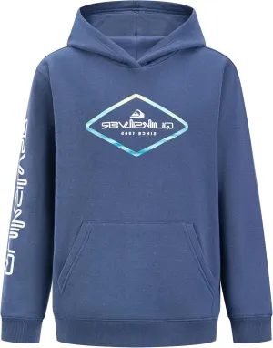 Quiksilver Boys' Pullover Hoodie Sweatshirt, Soft & Comfortable with Front Pocket