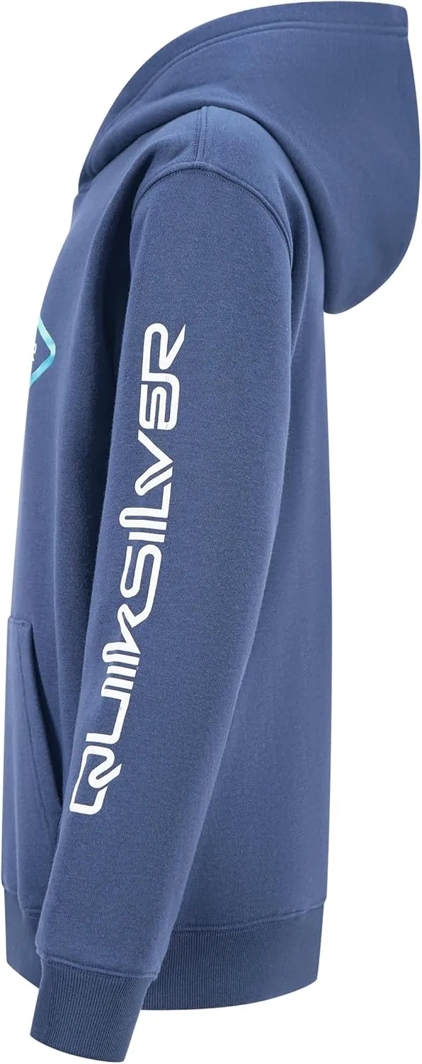 Quiksilver Boys' Pullover Hoodie Sweatshirt, Soft & Comfortable with Front Pocket