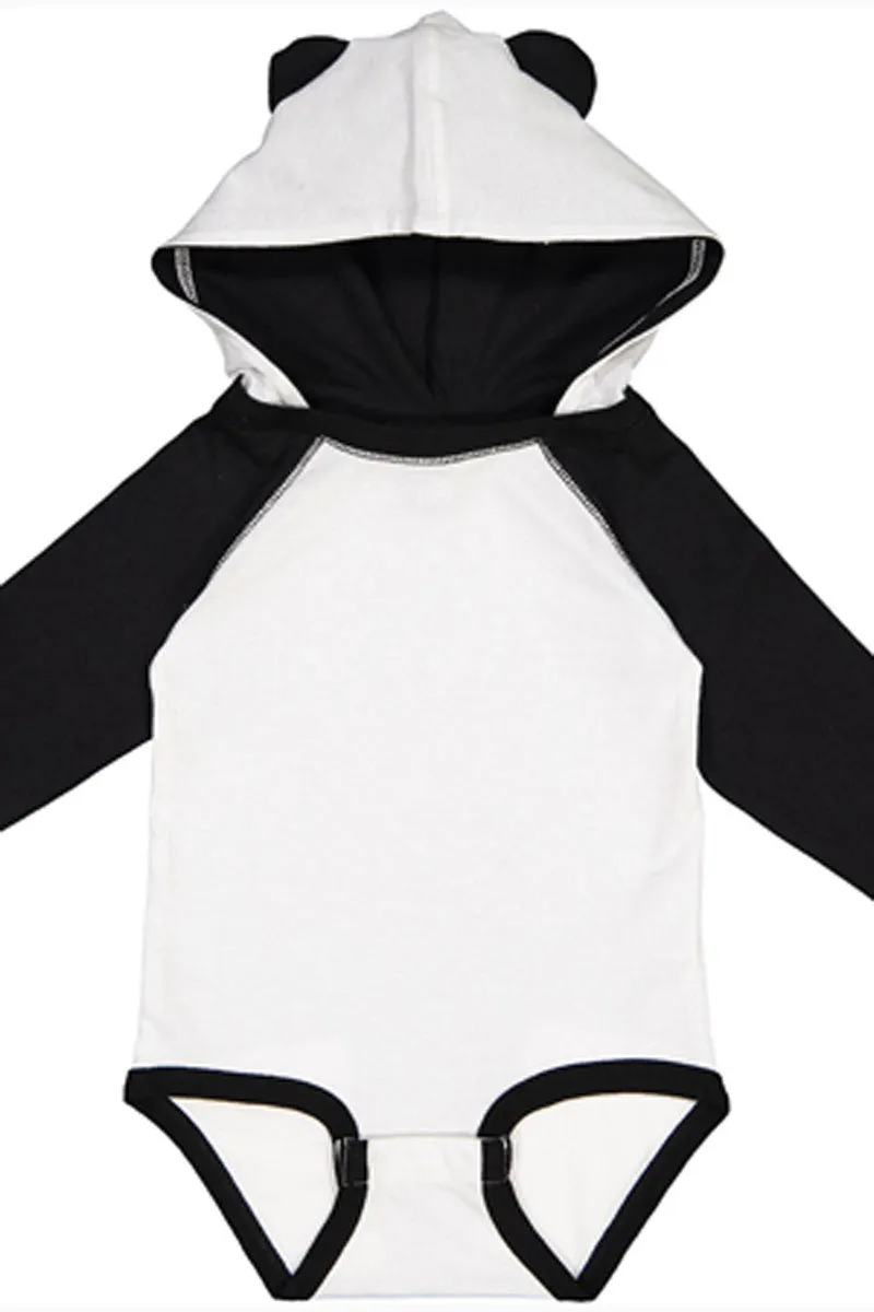 Rabbit Skins Infant Long Sleeve Bodysuit With Ears