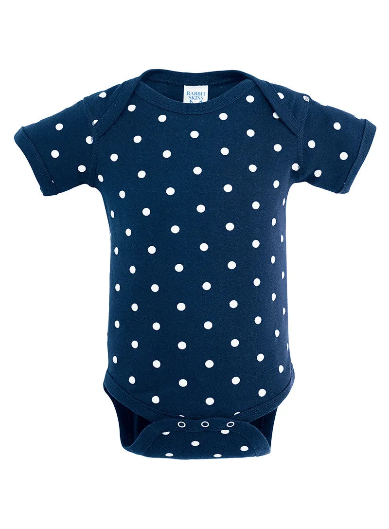 Rabbit Skins Polka Dot Infant Onesie *Personalize It