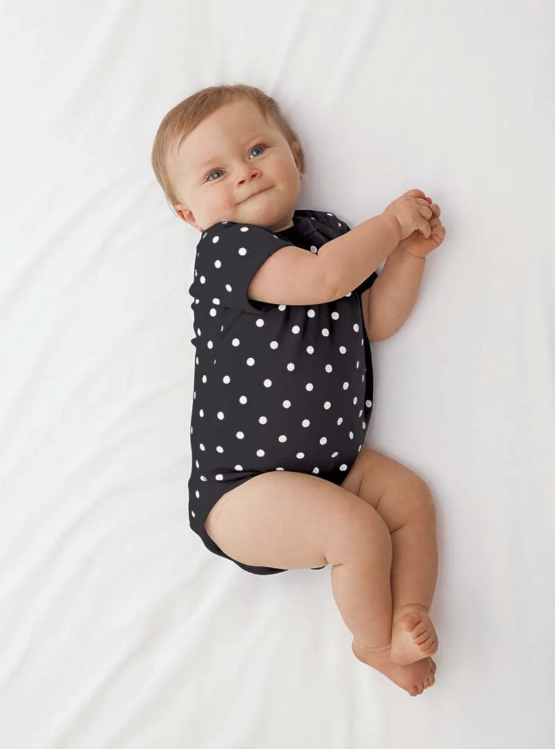 Rabbit Skins Polka Dot Infant Onesie *Personalize It