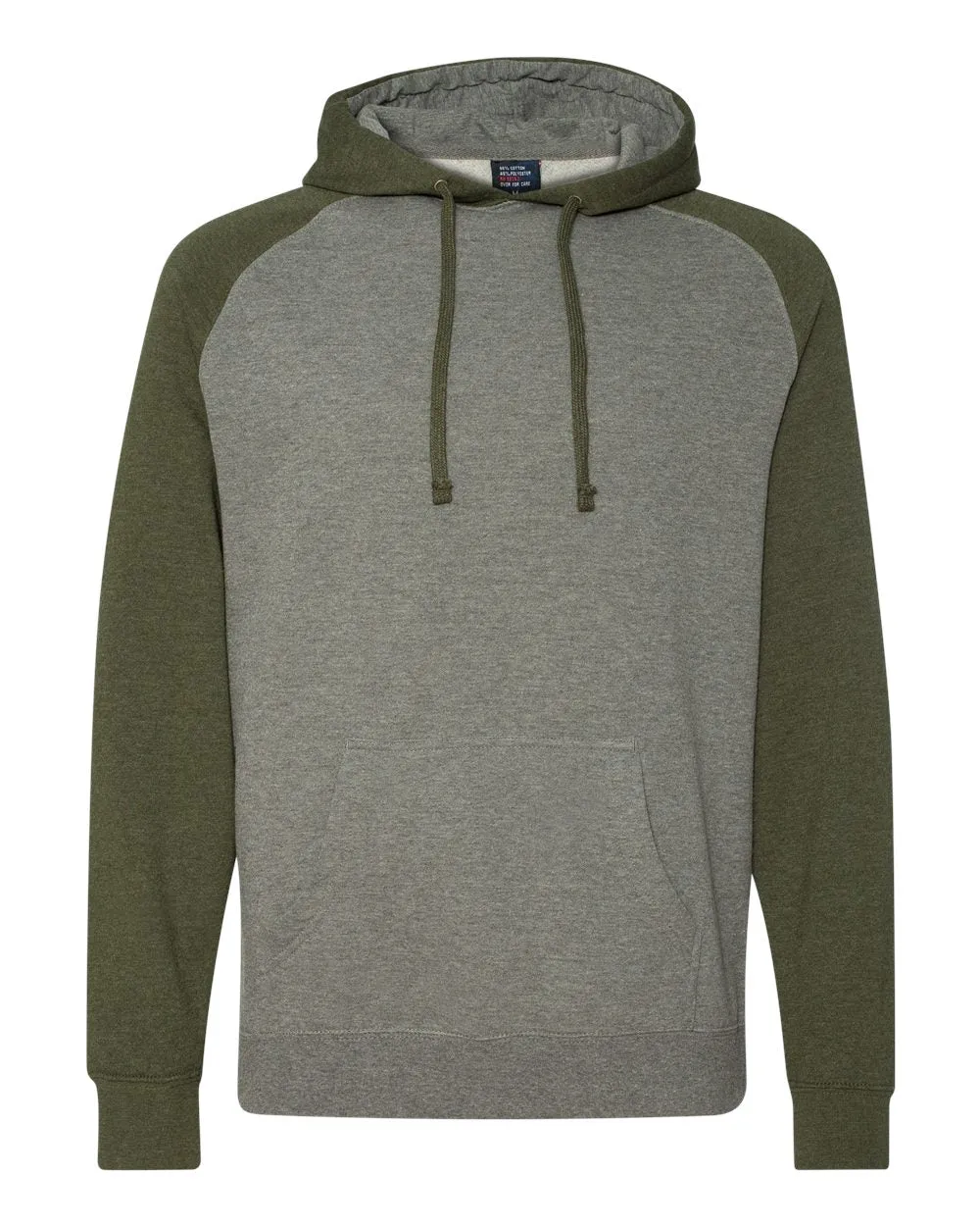 Raglan Hooded Sweatshirt