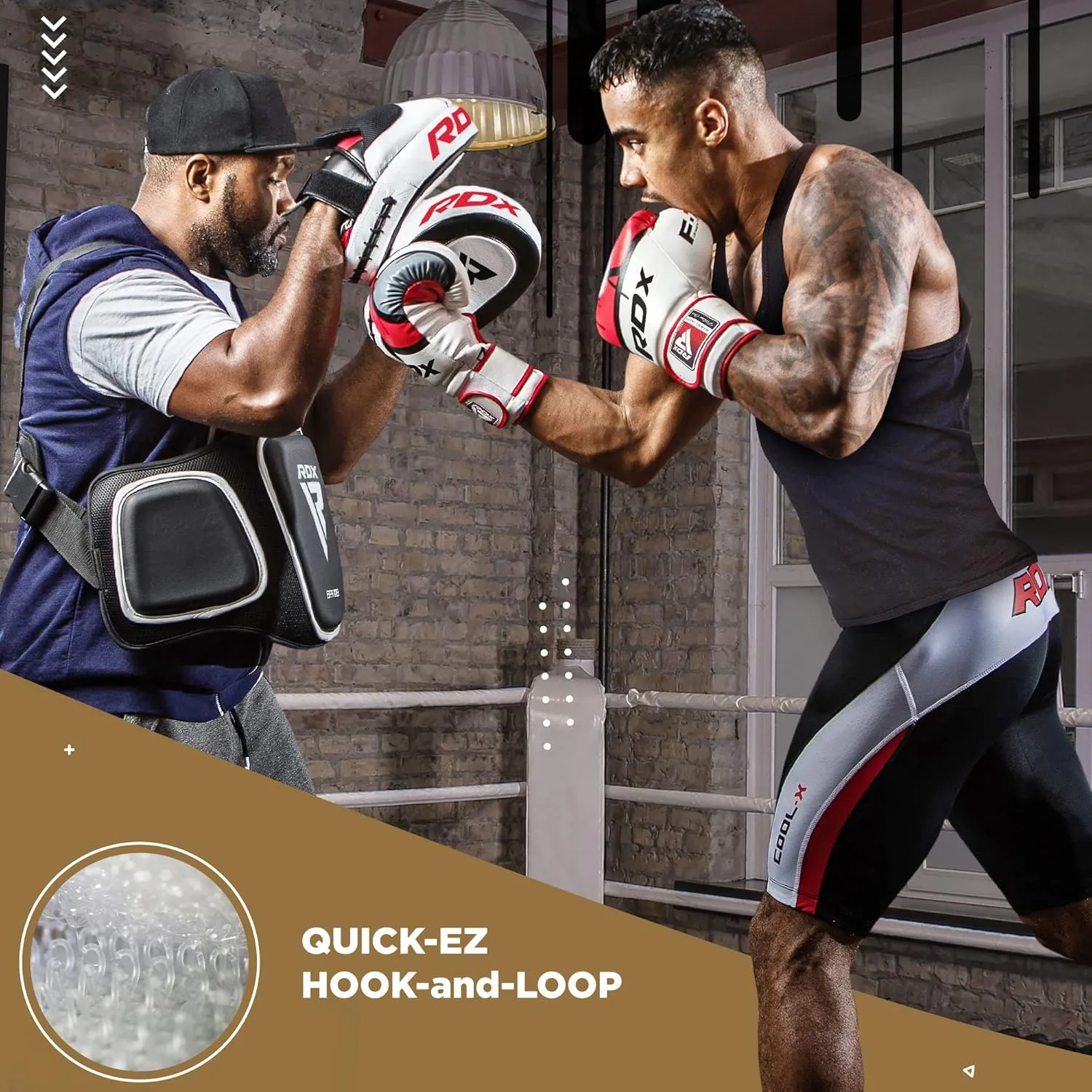 RDX Boxing Gloves EGO, Sparring Muay Thai Kickboxing MMA Heavy Training Mitts, Maya Hide Leather, Ventilated, Long Support, Punching Bag Workout Pads, Men Women Adult 8 10 12 14 16 oz