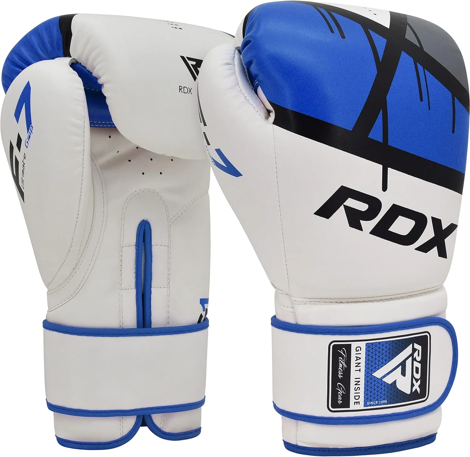 RDX Boxing Gloves EGO, Sparring Muay Thai Kickboxing MMA Heavy Training Mitts, Maya Hide Leather, Ventilated, Long Support, Punching Bag Workout Pads, Men Women Adult 8 10 12 14 16 oz